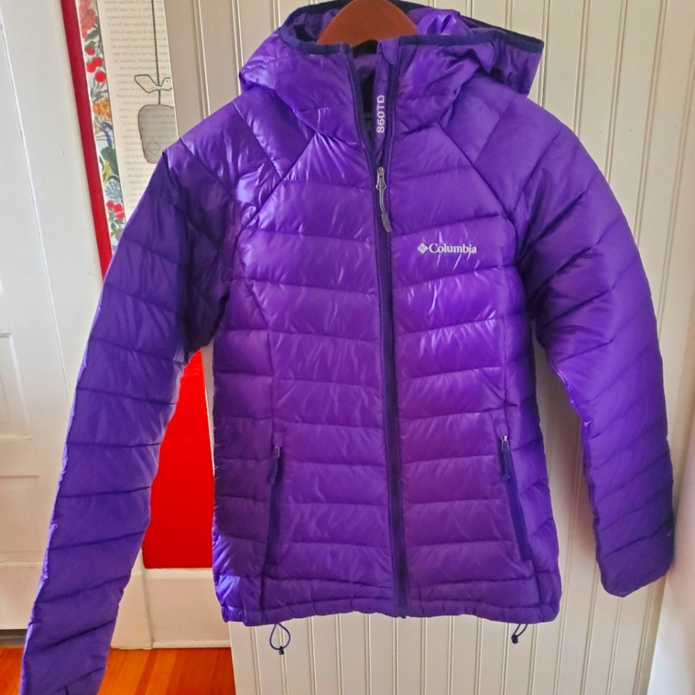 Women's Columbia Purple 860 TD Puffer Jacket